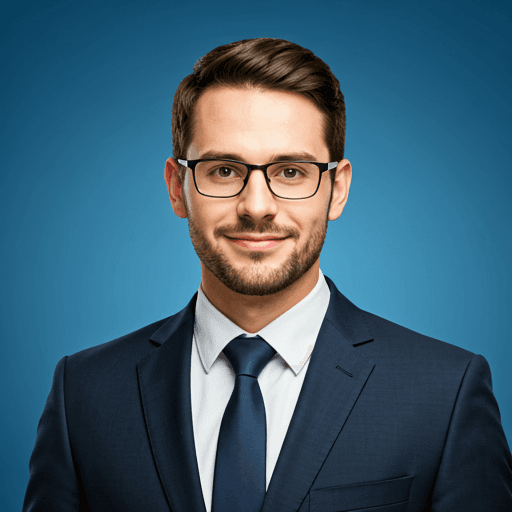 Example of a weak LinkedIn profile photo: a distant, poorly lit shot with a busy background where the face is small and hard to make out